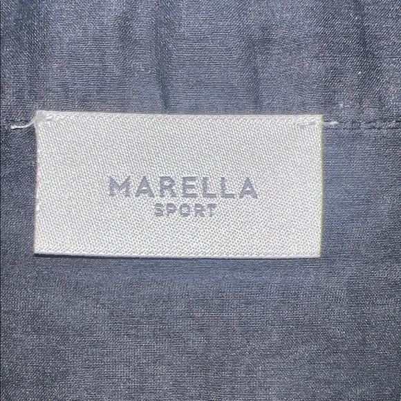 MARELLA Black Sheer Button Down Shirt - Picture 4 of 9